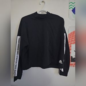 Adidas cropped long sleeve